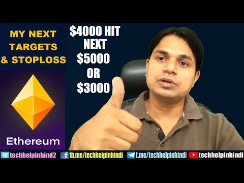 Ethereum Next Targets & Stoploss | ETH price prediction | $4000 HIT NEXT $5000 OR $3000? Video