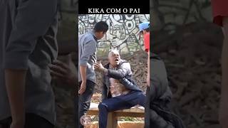 KIKA COM O PAI #pegadinha #humor #comedia