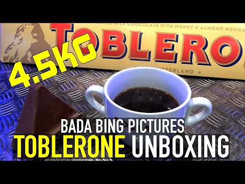 Toblerone 4.5KG MONSTER Unboxing