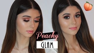 SPRING MAKEUP TUTORIAL 🍑 | LIZ ELIAS