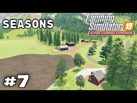 Seasons are back!!! - Farming Simulator 19 Alpine DLC Erlengrat Hardcore #7 Timelapse