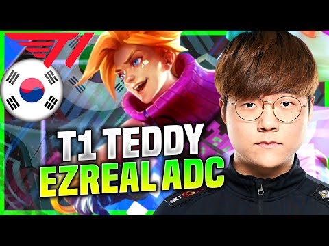 TEDDY SO CLEAN WITH EZREAL! - T1 Teddy Plays Ezreal ADC vs Aphelios! | KR SoloQ Patch 10.22