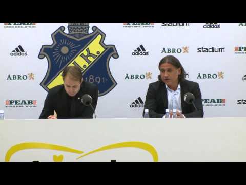 130407 Presskonf. AIK-SFC