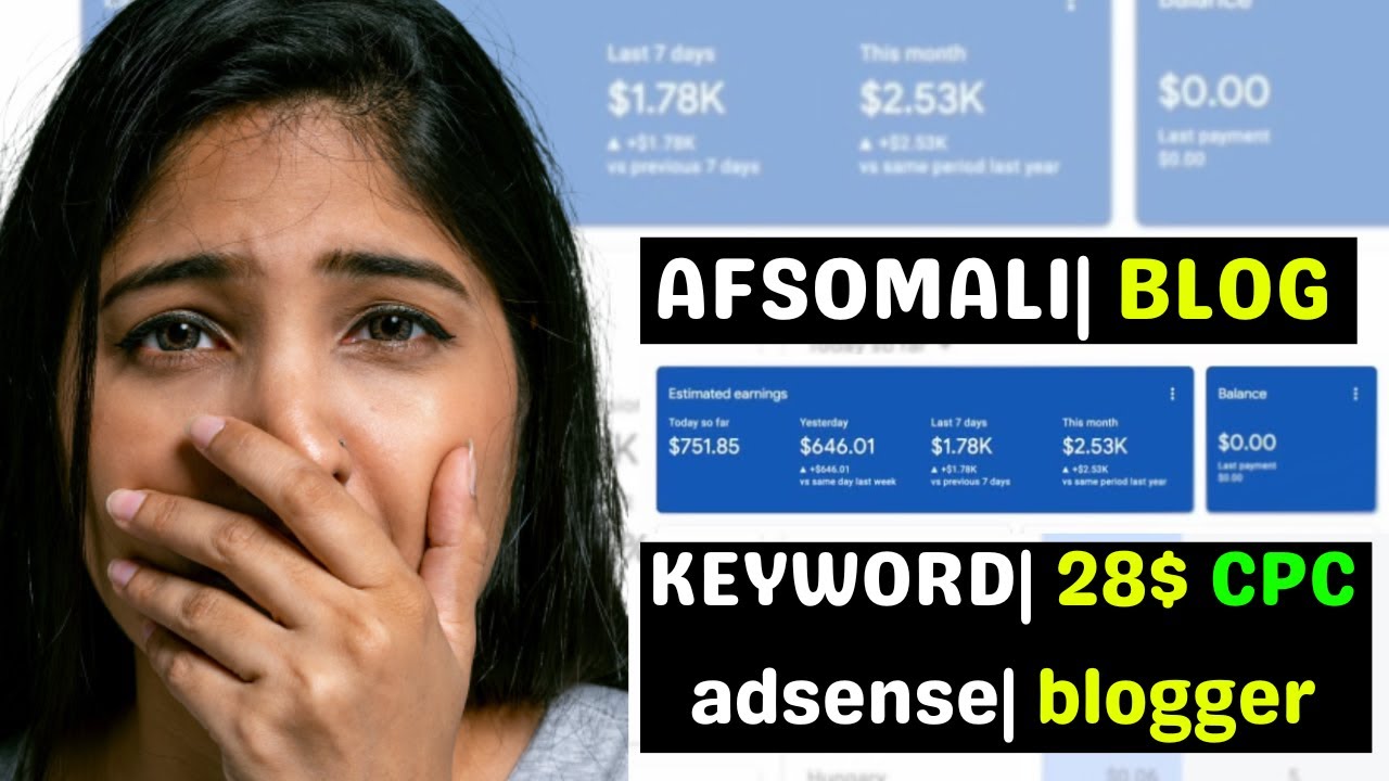 SIDEE LOO QORA SEO POST  |KEYWORD| 28$ CPC| sidee google adsense lacag looga sameyaa
