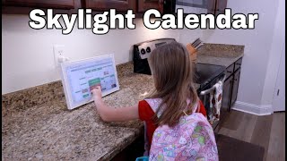 How the Skylight Calendar Finally Got My Family Organized