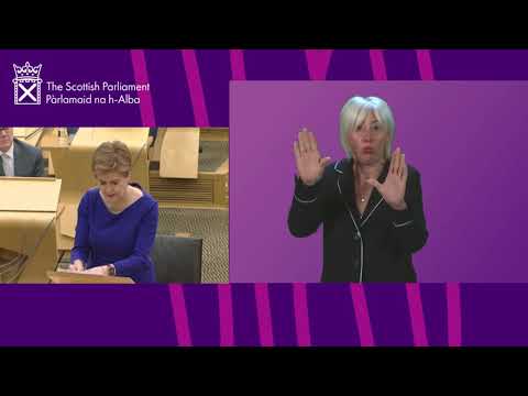 First Minister’s Statement: COVID-19 Update (BSL) - 7 December 2021