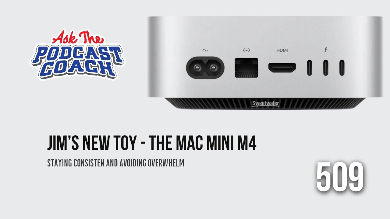 Jim's New Mac Mini With an M4 Chip