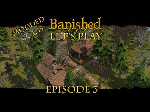 Modded Banished (cc 1.55) - I'm back! - Episode 3