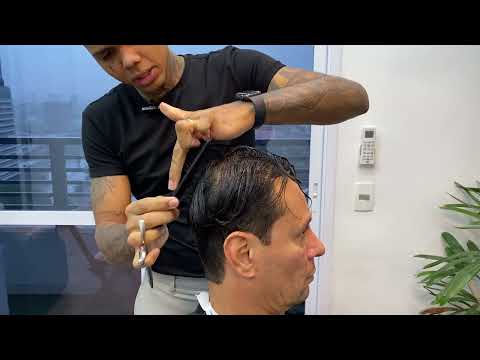 COMO FAZER CORTE NA TESOURA ✂️ PRO DIA A DIA /RÁPIDO E FÁCIL 💈🚀