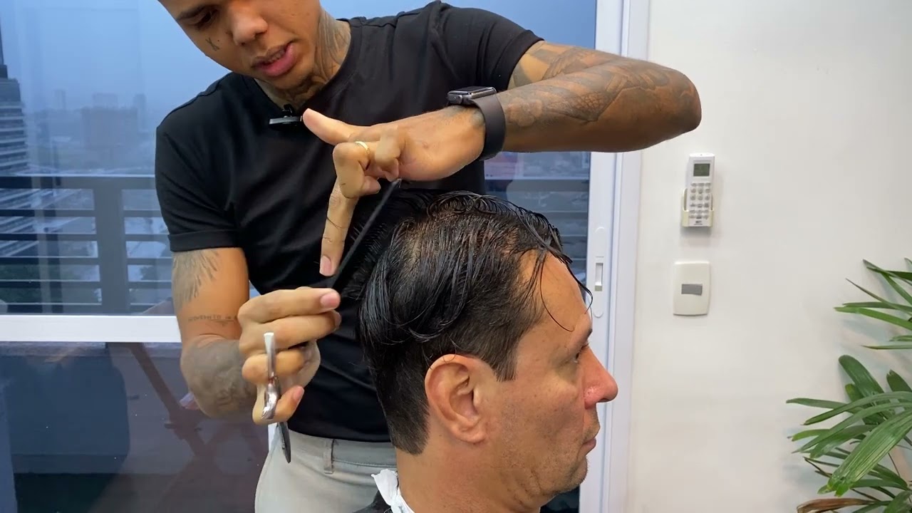 COMO FAZER CORTE NA TESOURA ✂️ PRO DIA A DIA /RÁPIDO E FÁCIL 💈🚀