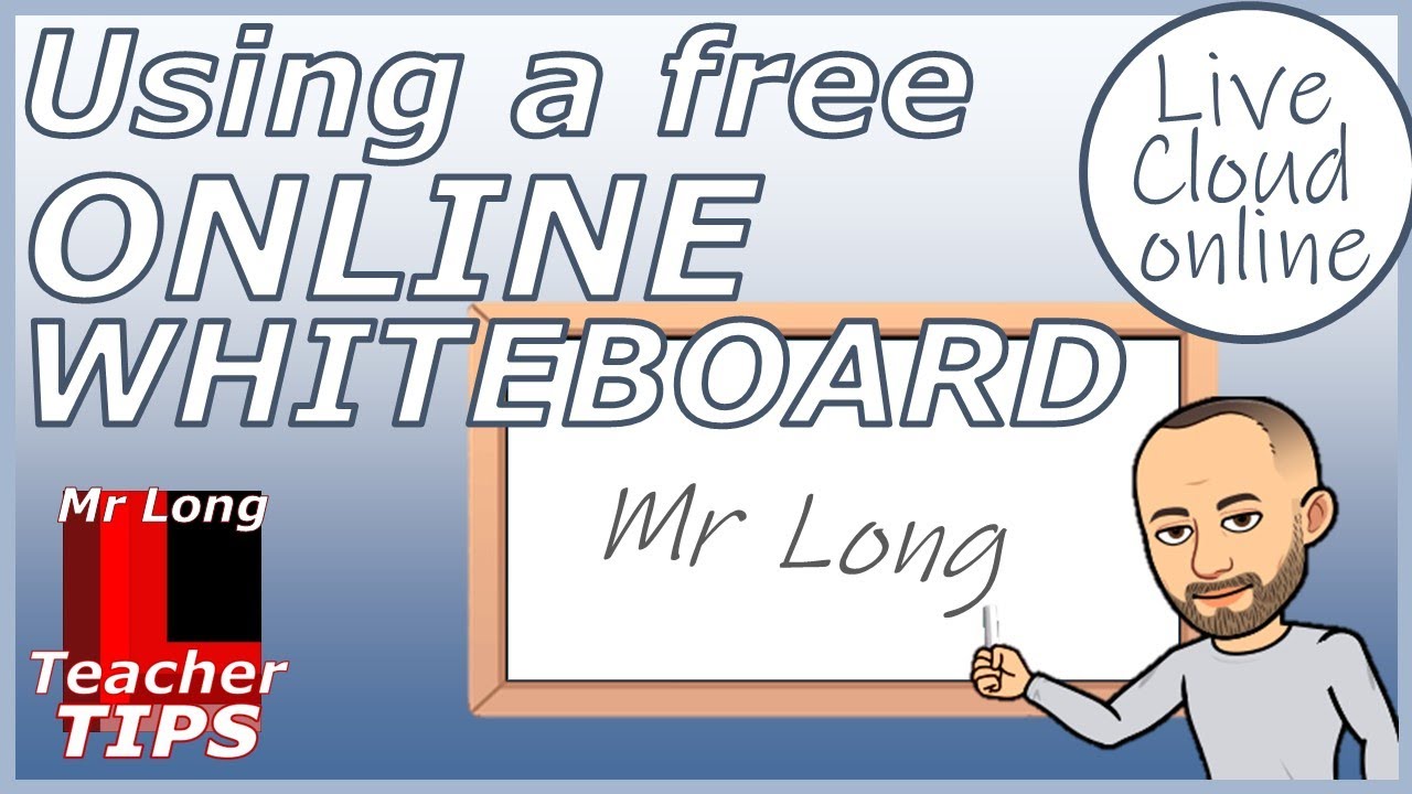 Using a free online whiteboard