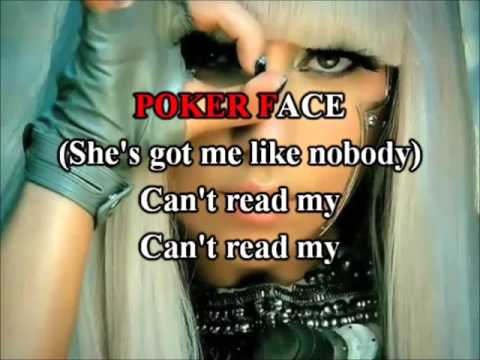 Lady Gaga - Poker Face Karaoke com back vocal