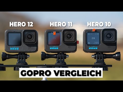 GoPro 12 vs 11 vs 10 I Der GROßE VERGLEICH