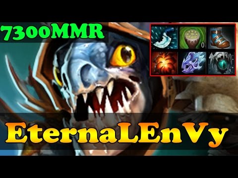 Dota 2 - EternaLEnVy 7300 MMR Plays Slark Vol 4 - Ranked Match Gameplay!