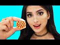Eating Mini Food For 24 Hours
