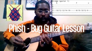 Phish - Bug Guitar Lesson with Tab
