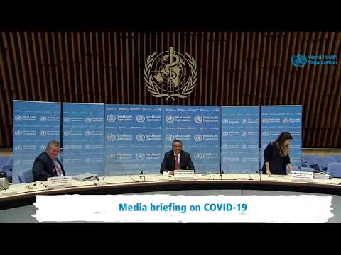 Live from WHO Headquarters - coronavirus - COVID-19 daily press briefing 17 April 2020