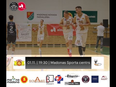 RBL: BK Madona vs Buki/Juniors