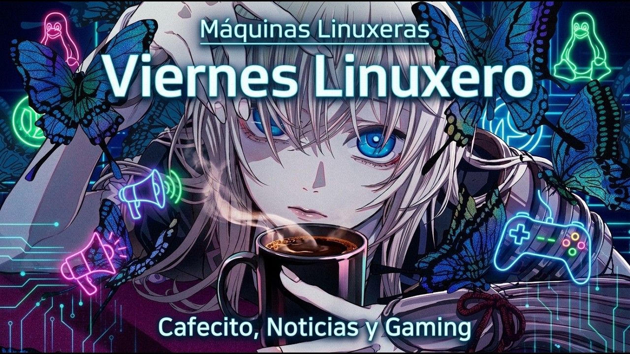 Viernes Linuxero ☕ | Cafecito, Noticias y  Gaming