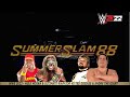 WWE 2K22 HULK HOGAN ULTIMATE WARRIOR VS TED DIBIASE ANDRE THE GIANT