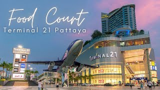 The Food Court at Terminal 21 in Pattaya Thailand - How to Eat!