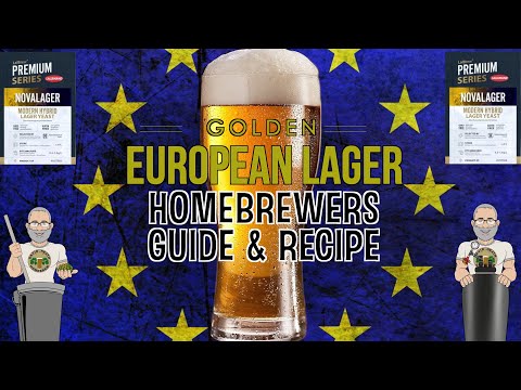 Novalager European Golden Lager Recipe & Methods