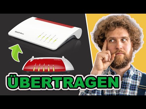 FRITZ!Box Einstellungen auf neues Gerät übertragen - einfache Anleitung