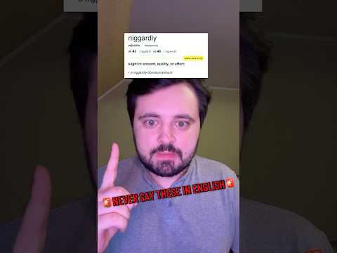 English words that sound like slurs but they aren’t!!!