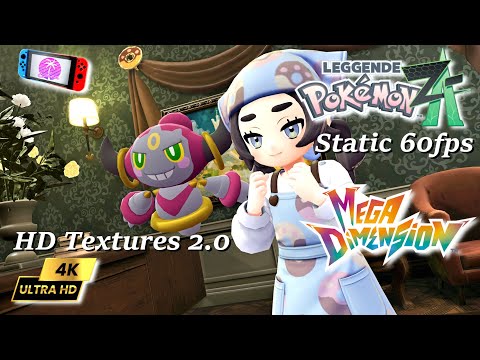 Pokemon Legends Z-A  2.0 Update Mega Dimension DLC ~HD Textures 2.0 Static 60FPS  | Eden Switch