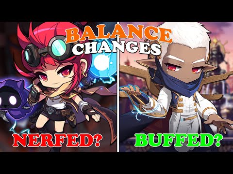WINTER BALANCE PATCH  #maplestory  - Mage Edition