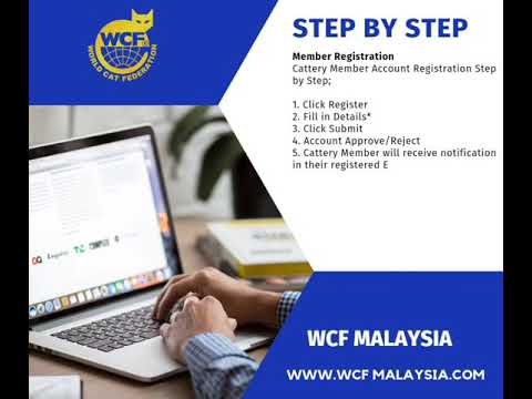 Step by Step Cattery Member Registration