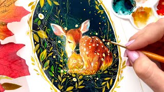 A Magical Week Painting In My Sketchbook! Jesstober Days 9 - 16