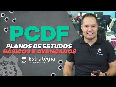 Concurso PC-DF: Planos de Estudos Básicos e Avançados