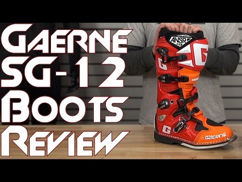 Gaerne SG-12 Boot Review from Sportbiketrackgear.com