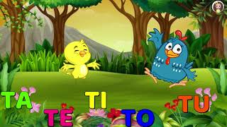 Família Silábica do T - TA, TE, TI, TO, TU