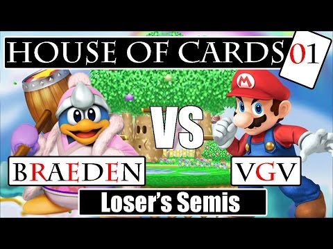 House of Cards #1 VGV (Mario) VS Braeden (DDD) SSB4