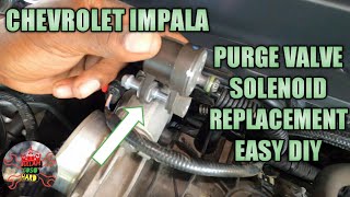 Chevy impala purge valve solenoid replacement