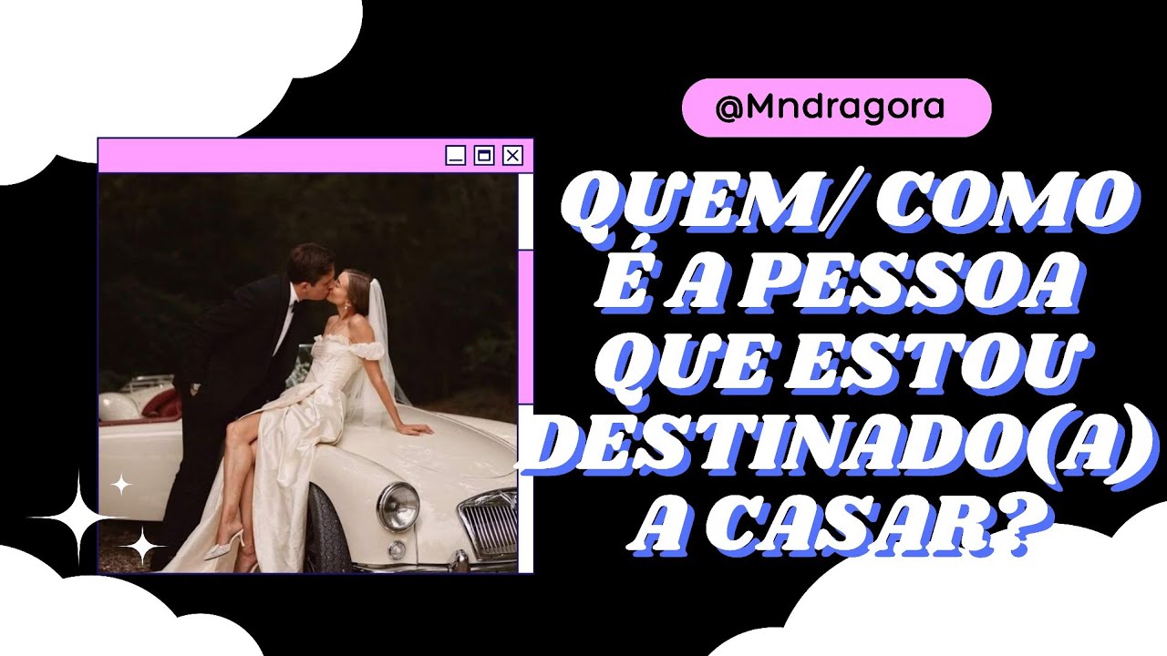 😱💍QUEM É A PESSOA QUE ESTOU DESTINADA A CASAR/ CONSTRUIR UMA FAMÍLIA?