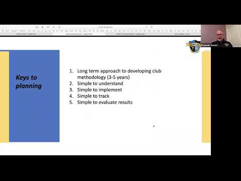 NorCal Webinar Series: Club Technical Planning With Benjamin Ziemer