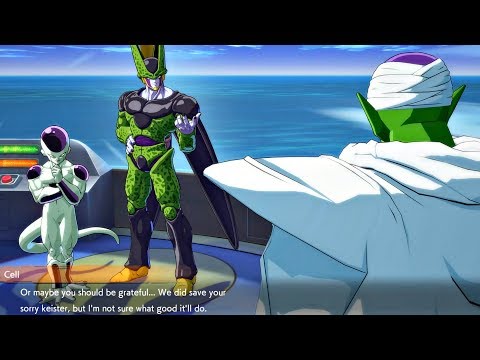Dragon Ball FighterZ - Piccolo Gets Roasted By Cell & Frieza