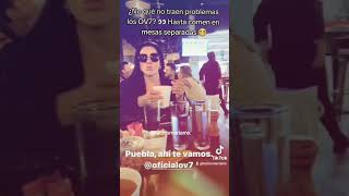 ¿No qué no traen problemas los OV7? Hasta comen en mesas separadas y se ven los 2 bandos del grupo