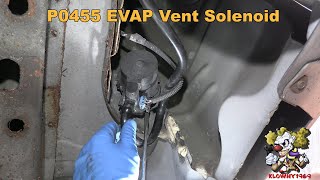 How To Replace EVAP Vapor Canister Vent Solenoid - P0455