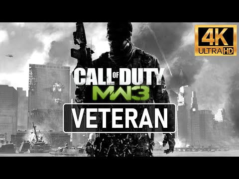 Call of Duty: Modern Warfare 3 - Veteran - Full Game Campaign Walkthrough (All Intel) 4K 60FPS