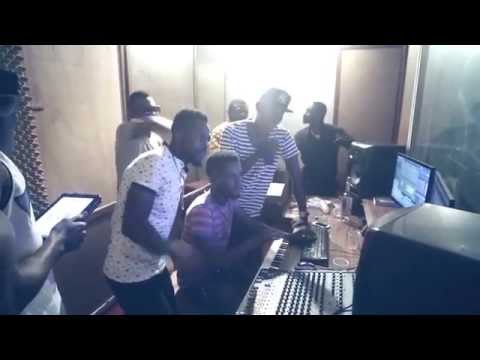 Vibz ft Sarkodie - Baby Mama (Studio Session)