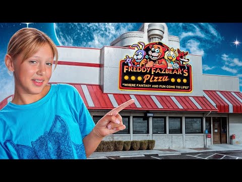 ÖT ÉJJEL FREDDY PIZZÁZÓJÁBAN! Amelka és barátai megkapták az animatronikus! Sorozat tinédzsereknek