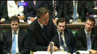 Cameron Defends his decision to hire Andy Coulson in the House of Commons 13/07/2011 [HD]