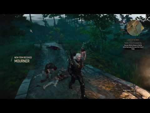 The Witcher 3: Wild Hunt - 2 Mourner Swords Tip