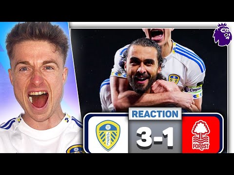 Leeds United 3-1 Nottingham Forest - Premier League - Instant Match Reaction! - GET IN!