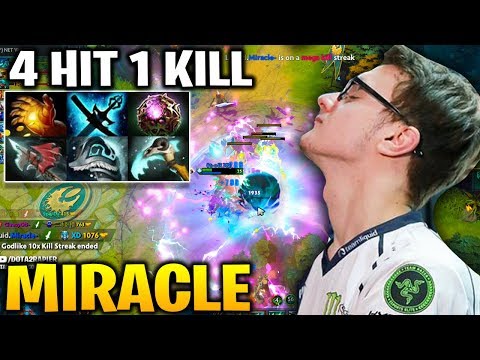 MIRACLE OD 4 Hits 1 Kill - But His Team Carrier Is too Bad