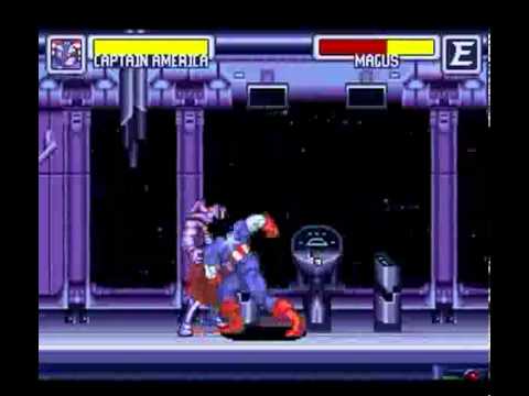 Marvel Super Heroes in War of the Gems Super Nintendo